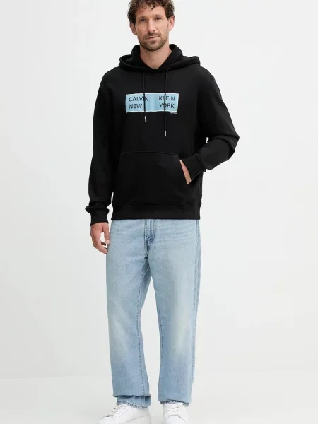 Calvin Klein Jeans μπλούζα μαύρο