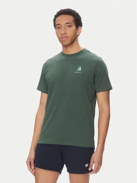 Helly Hansen T-Shirt Shoreline zielony