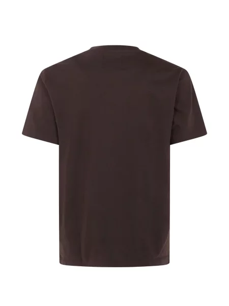 Tricou Woc cu decolteu rotund maro