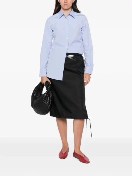 Lung cămașă Jil Sander albastru