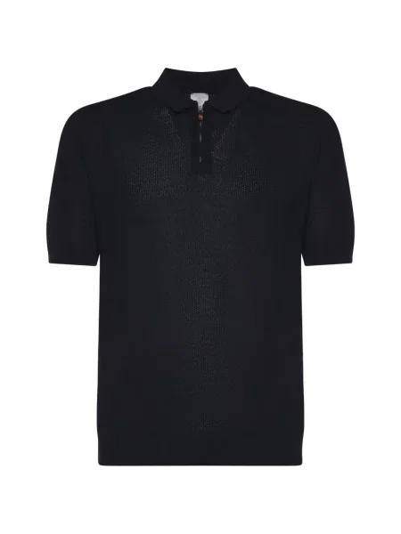Polo Eleventy tricotate albastru