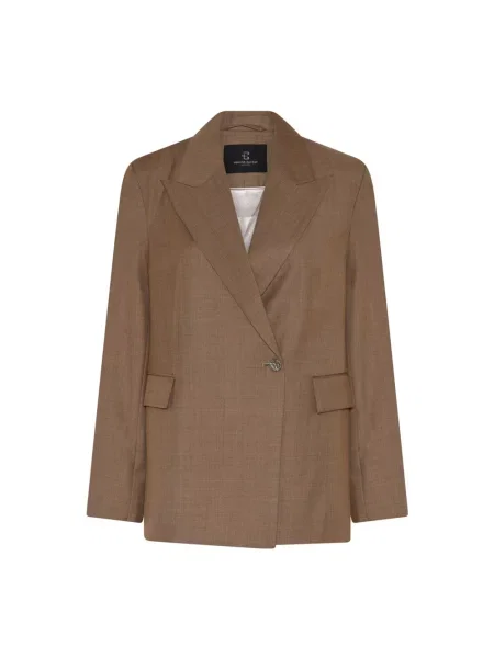 Marynarka Bruuns Bazaar brązowa