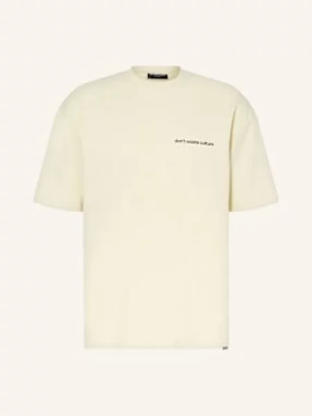 Don't Waste Culture Koszulka Oversize Cleo beige beżowa