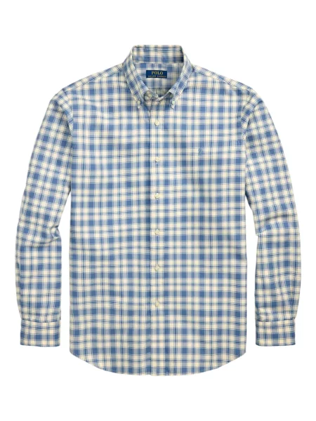 Pletene sportske kratke hlače Polo Ralph Lauren s printom bijela