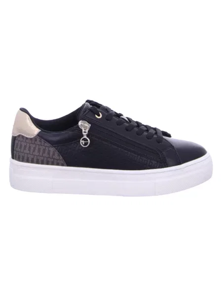 Sneakersy Tamaris sznurowane niebieskie