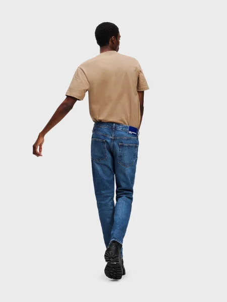 Прямі джинси Karl Lagerfeld Jeans бавовна/ліоцел синій