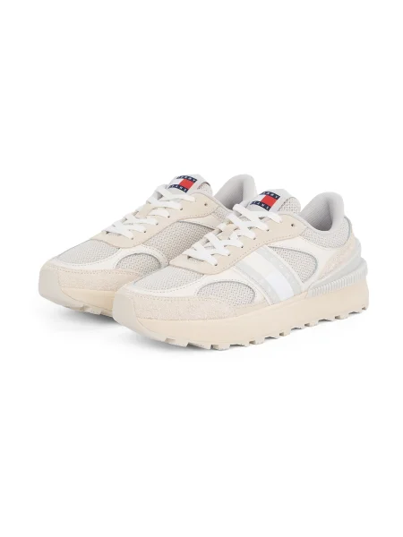 Tommy Jeans Laisvalaikio batai Smėlio balta