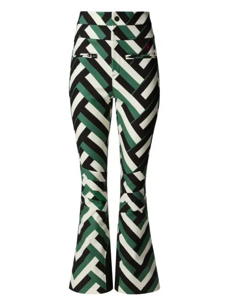 Jeździć na nartach spodnie dresowe Perfect Moment dzwony zielone