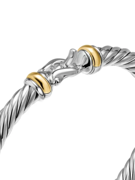 Brăţară David Yurman cu cataramă galben