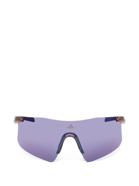 Ochelari de soare Adidas cu imprimeu geometric negru