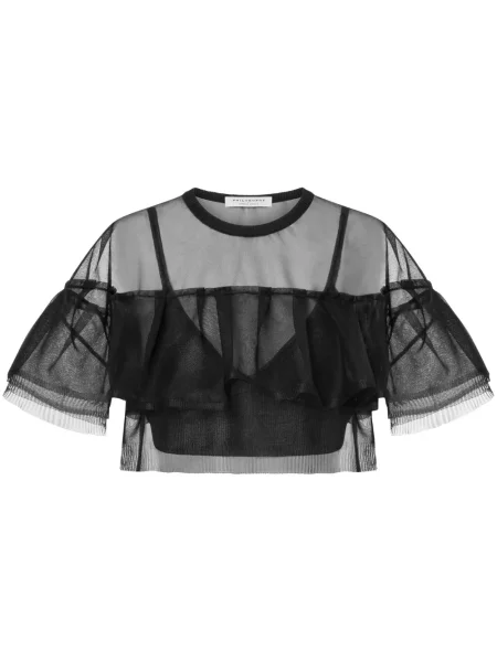 Bluză Philosophy Di Lorenzo Serafini transparente negru