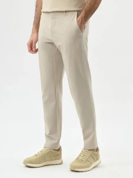 Штани Boss бежеві