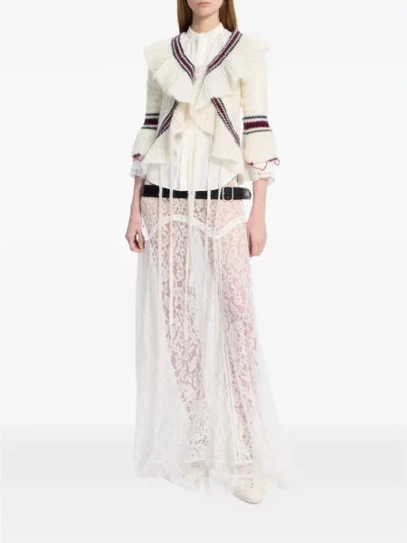 Cardigan Ann Demeulemeester tricotate cu volane
