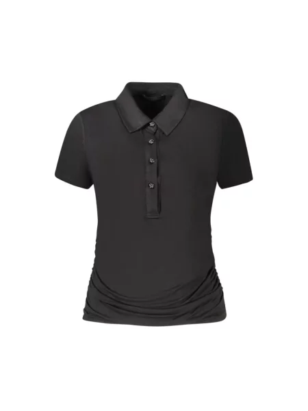 Koszulka Guess ze spandexu czarna