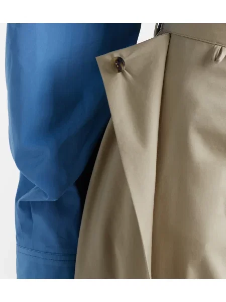 Pantaloni Loewe de mătase bej