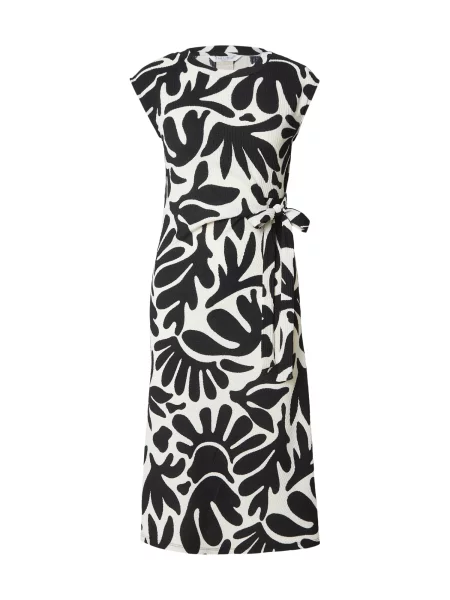 ZABAIONE Rochie fildeş negru