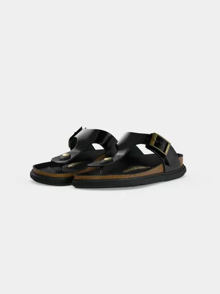 BIRKENSTOCK Flip-flops Gizeh' negru