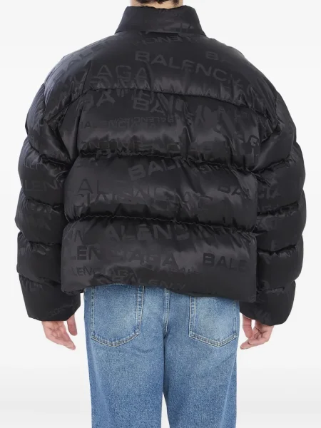 Geacă cu puf Balenciaga negru