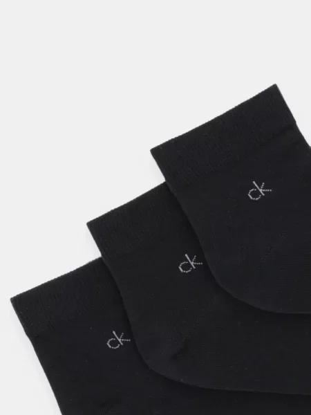 Calvin Klein Krátke ponožky čierna
