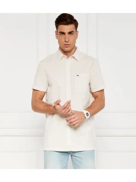 Tommy Jeans Ing STRIPE SEERSUCKER
