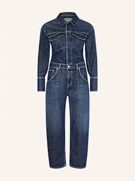 Closed Kombinezon Jeansowy Jaslin blau granatowy
