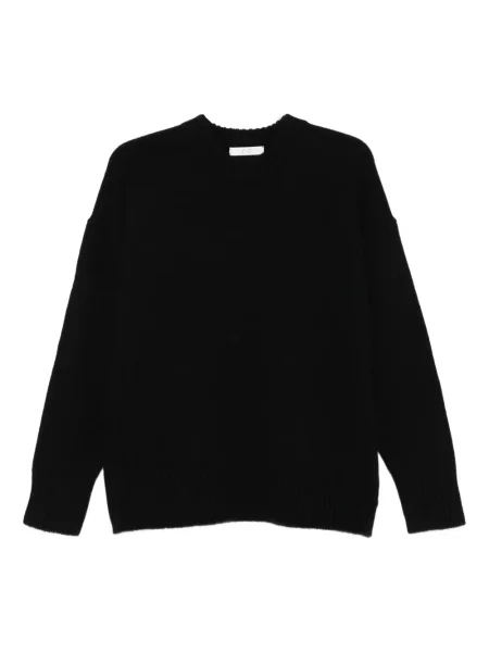 Svetr Co Collection s kulatým výstřihem černý