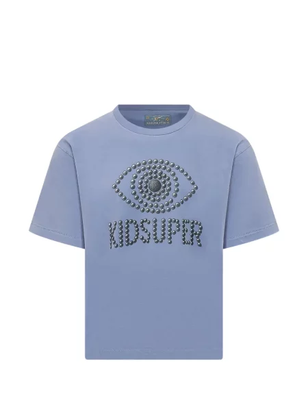 Tricou Kidsuper cu tepi violet