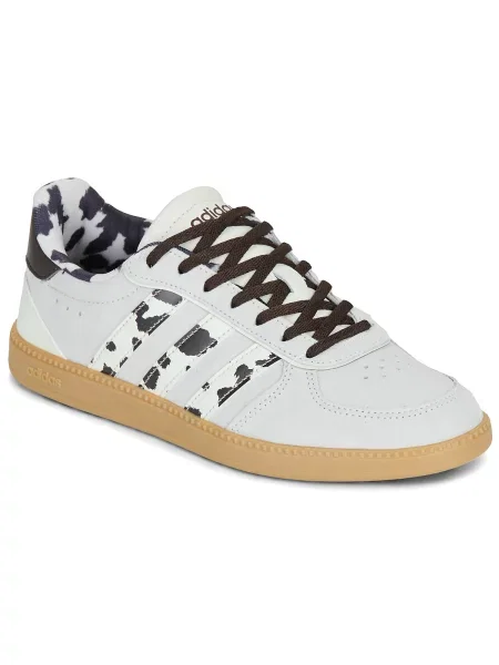 ADIDAS SPORTSWEAR Rövid szárú sportcipők BREAKNET SLEEK fekete / gyapjúfehér bézs