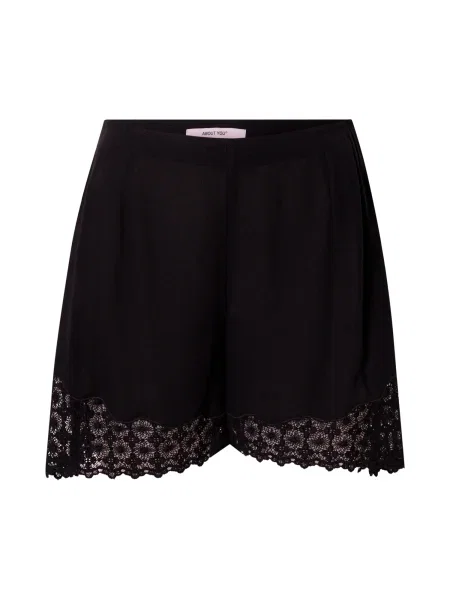 ABOUT YOU Pantaloni Gina' negru