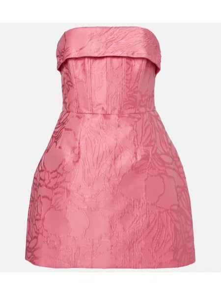 Rochie Rebecca Vallance din satin roz