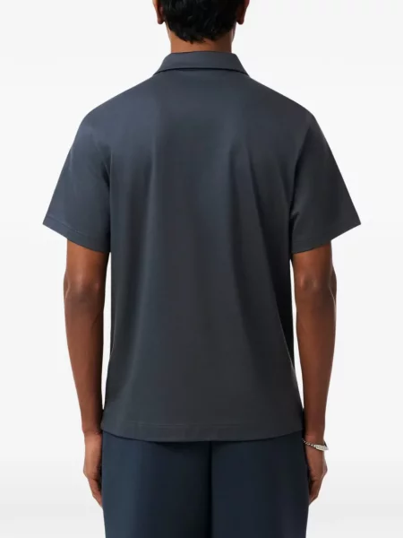 Pólóing Lacoste autogrammal szürke