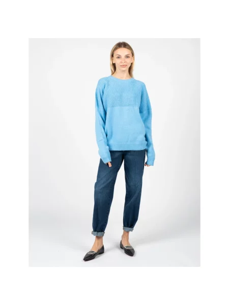 Sweter Silvian Heach niebieski