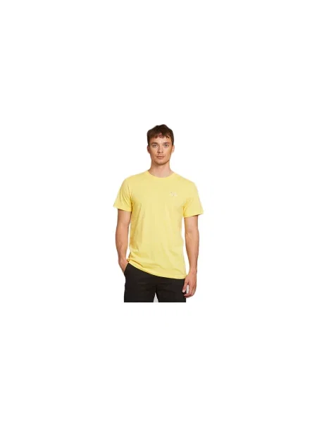 Dedicated T-shirt Stockholm Stitch Bike Yellow Mężczyźni Koszulki Dedicated Żółty Size: S czarna