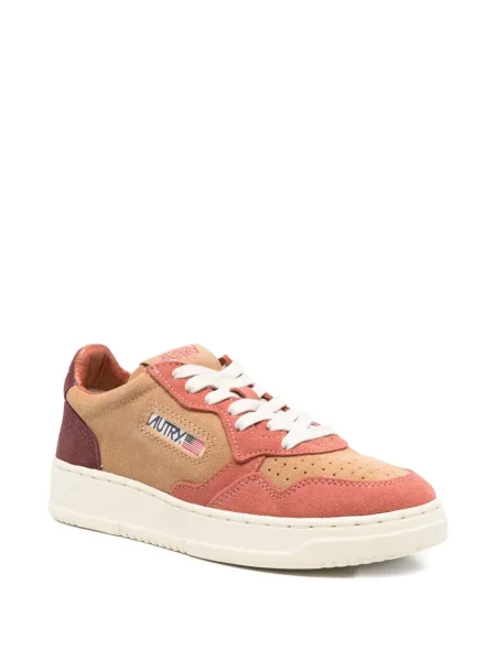 Sneakerși Autry din piele de căprioară maro