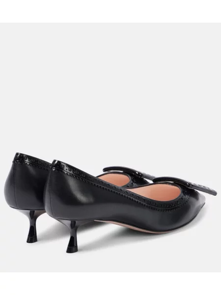 Pantofi cu toc Roger Vivier din piele negru