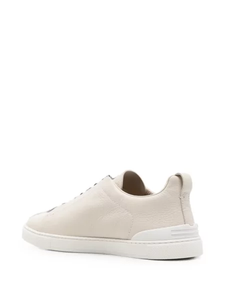Sneakerși Zegna din piele
