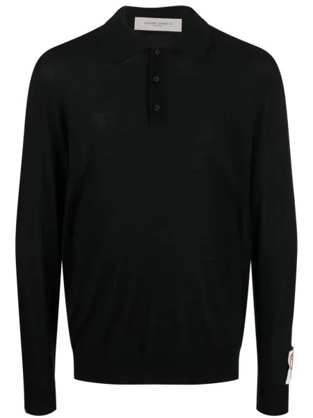 Polo Golden Goose tricotate negru