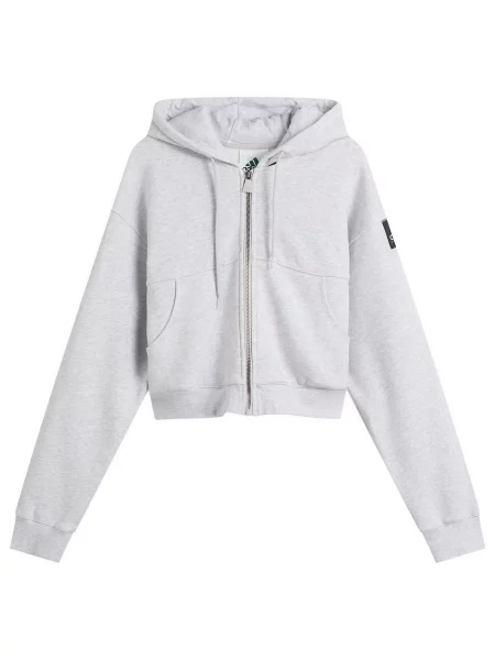 Bluza z kapturem Adidas szara