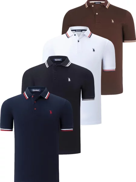 Polo majica Dewberry črna