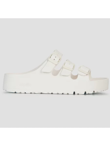BIRKENSTOCK Papucs Florida III Flex tojáshéj fehér