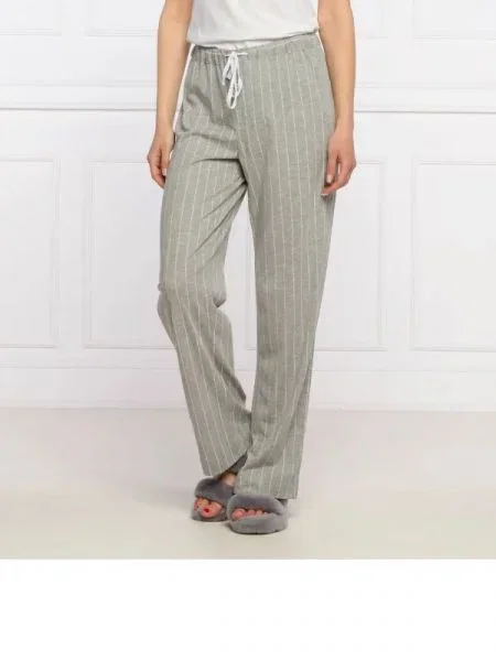 LAUREN RALPH LAUREN Pantaloni de pijama | Relaxed fit gri