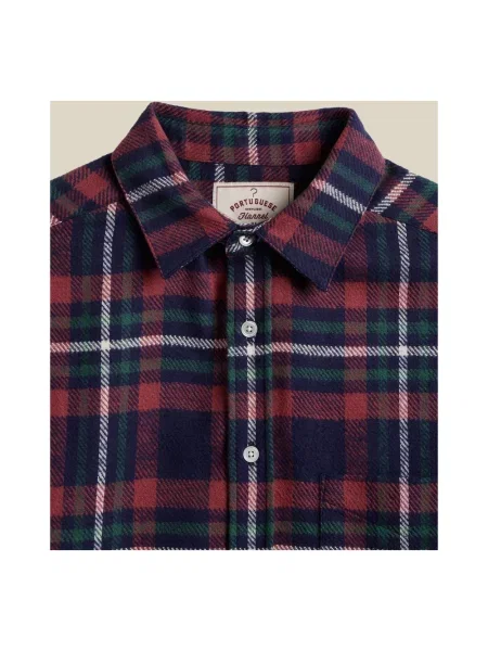 Koszula Portuguese Flannel w kratę flanelowa