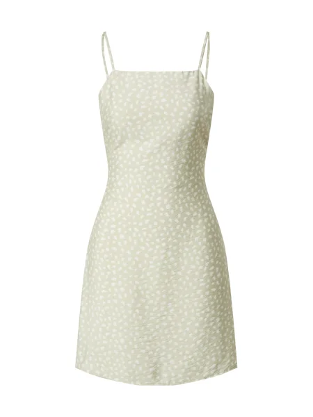EDITED Rochie Jola verde alb