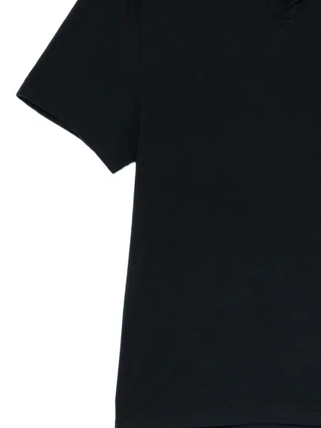 Gulerat scurt tricou polo James Perse albastru