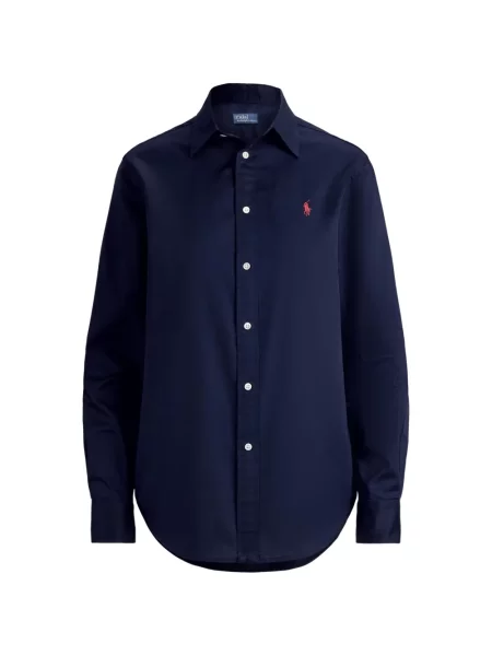Велурени бягане с яка чорапи Polo Ralph Lauren синьо