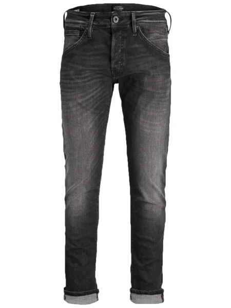 JACK & JONES Jeans Glenn denim negru
