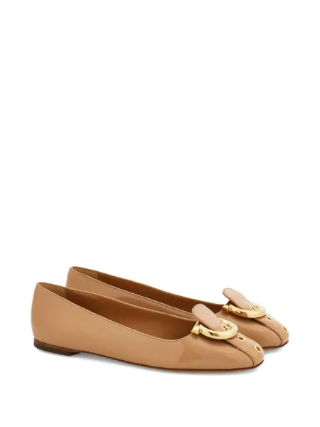 Balerini Ferragamo cu bretele