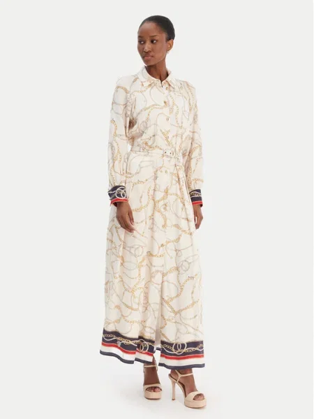 Marciano Guess Rochie tip cămașă Écru