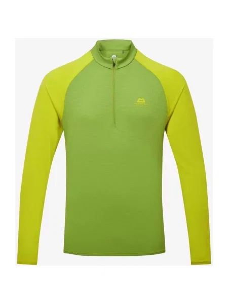 Koszulka rowerowa damska Mountain Equipment Nava Zip z długim rękawem kaktus S zielony