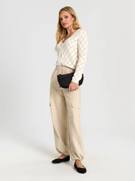 Брюки Sinsay бежевые